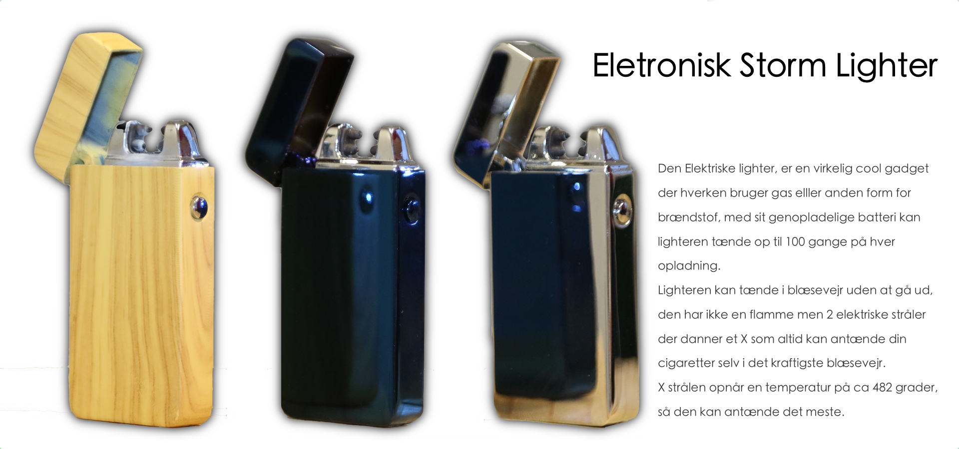 Eletronisk Storm Lighter